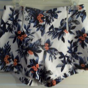 Sophie Rue No. M - Tropical Forest Shorts ** EUC **